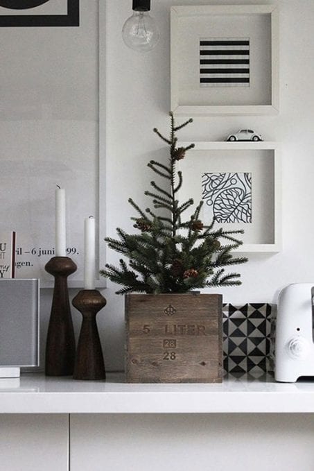 Minimalist Christmas Decorations | @styleminimalism