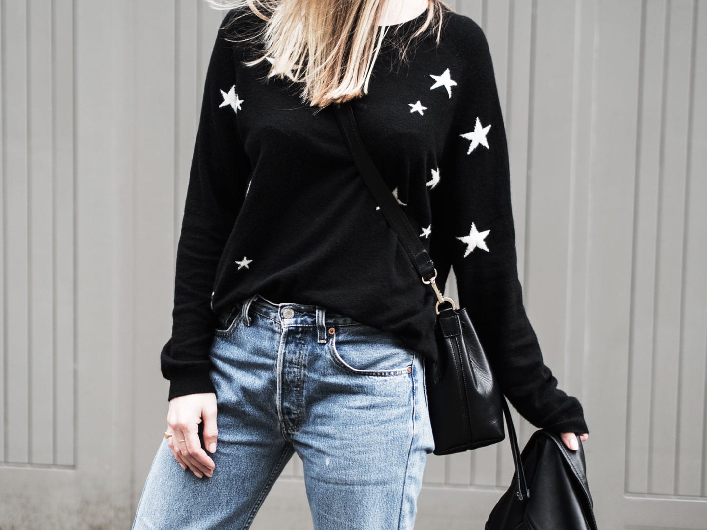 Chinti and Parker Cashmere Star Sweater