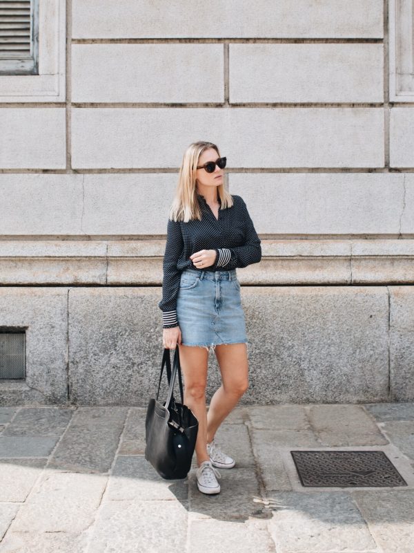 Milan Denim Frill Vest
