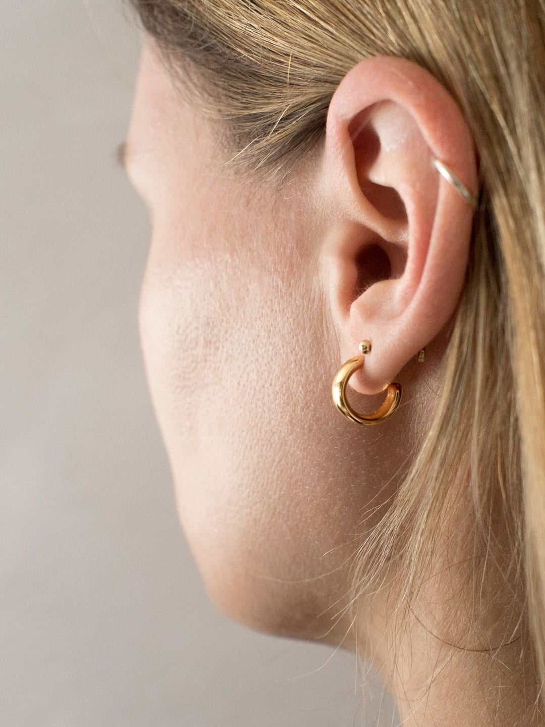 Monica Vineder Gold Hoop Earrings UK