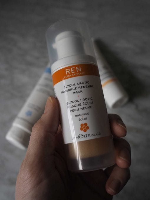 REN Clean Skincare Glycol Lactic Radiance Renewal Mask | Natural & Organic Skincare Products On A Budget x Style&Minimalism