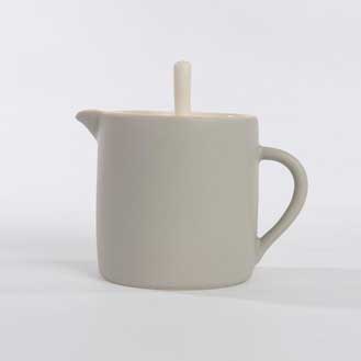 Olea Living Porcelain Teapot Grey